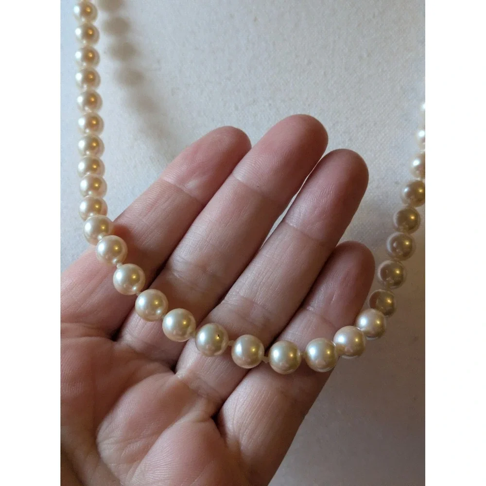 Vintage Marvella Faux Pearl Necklace 28